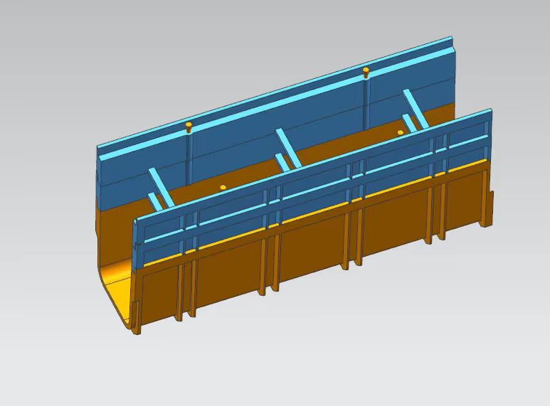 MODULAR LINEAR CABLE TRAY